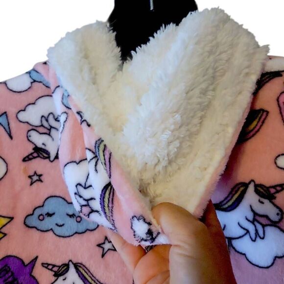 Weekending Oversize Unicorn Sleep Hoodie One Size - Picture 3 of 6